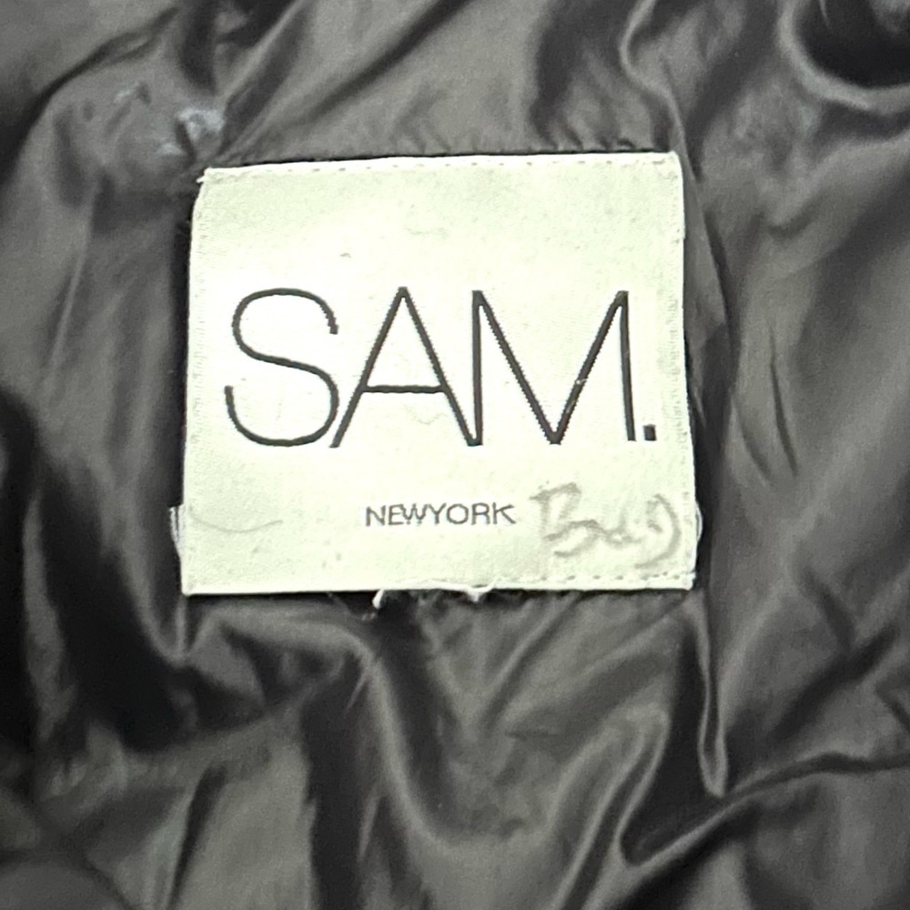 SAM Freestyle Fitted Black Camouflage Down Jacket - Picture 6 of 15